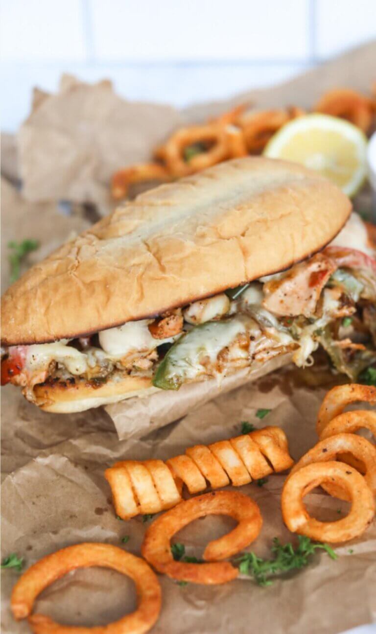 Salmon Philly